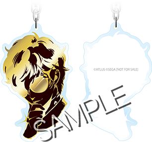 メタル風アクリルチャーム