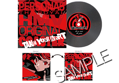 レコード型コースター