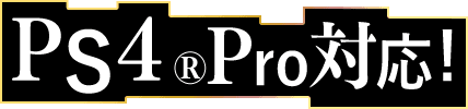 PS4®︎Pro対応！